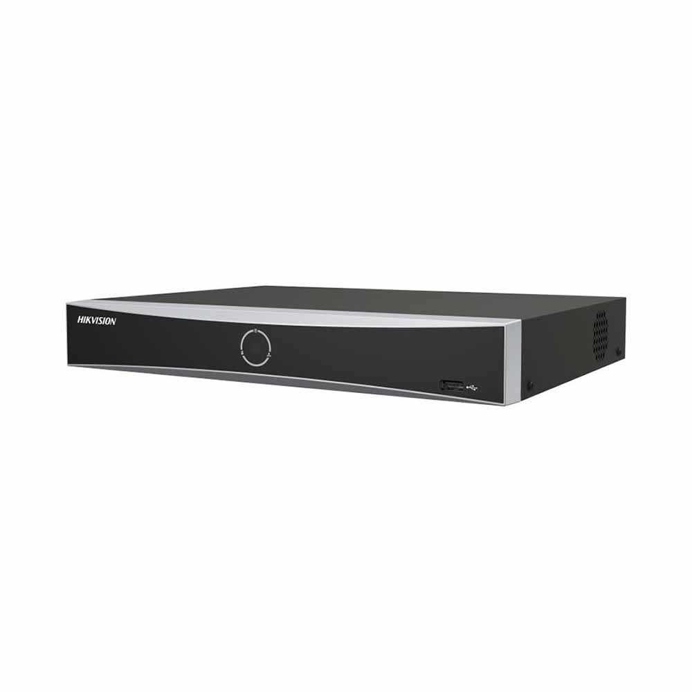 Hikvision DS-7604NXI-K1/4P. Grabador de red PoE para 4 cmaras IP.
