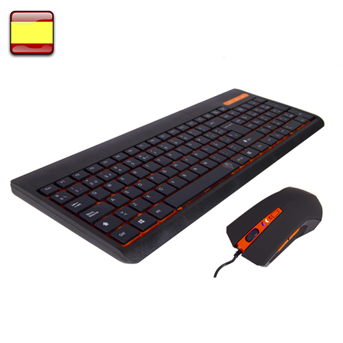 BL Kit teclado+raton Negro Home advance BL-1857 | Accesorios general