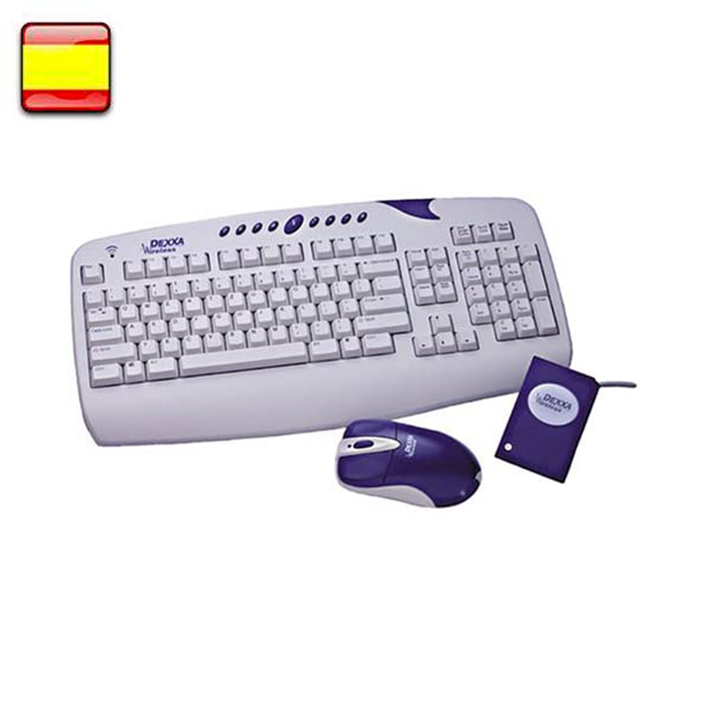 Dexxa teclado+ratn Wireless Desktop
