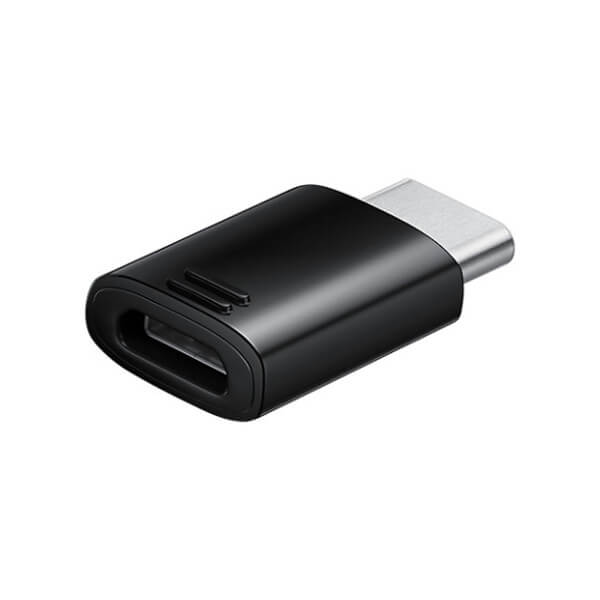 ADAPTADOR SAMSUNG MICROUSB A USB-C NEGRO EE-GN930