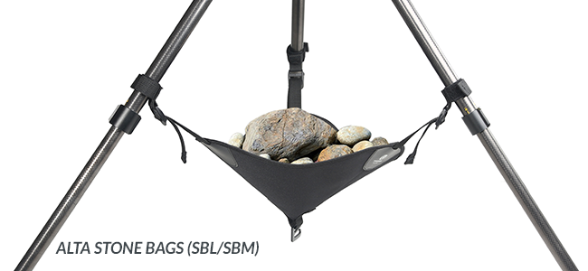 Vanguard Alta SBM - Bolsa para añadir peso a trípode (Stone bag) - M | Tripodes