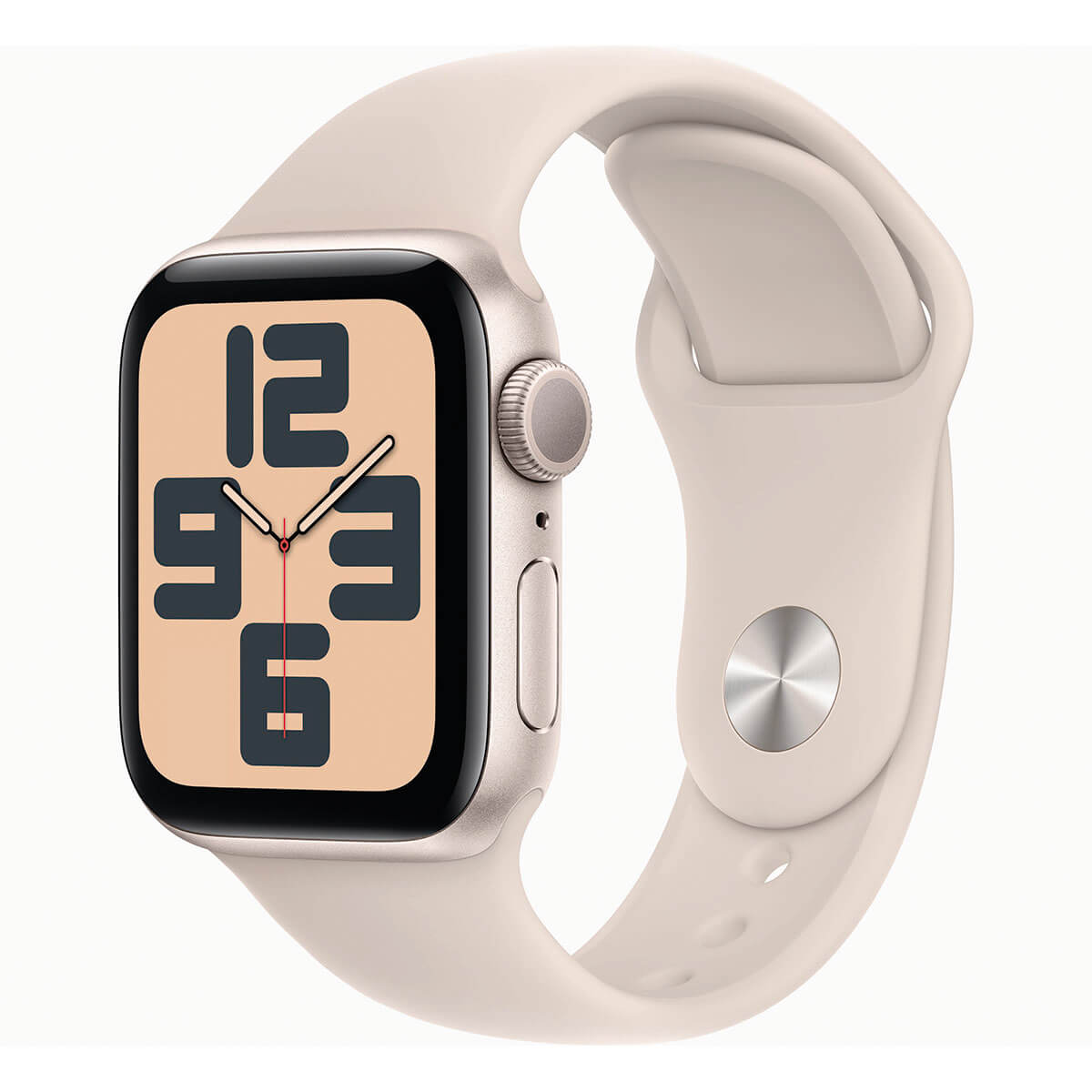 APPLE WATCH SE (2 GEN) 2023 GPS 40MM ALUMINIO Y CORREA DEPORTIVA BLANCO (STARLIGHT) - TALLA M/L