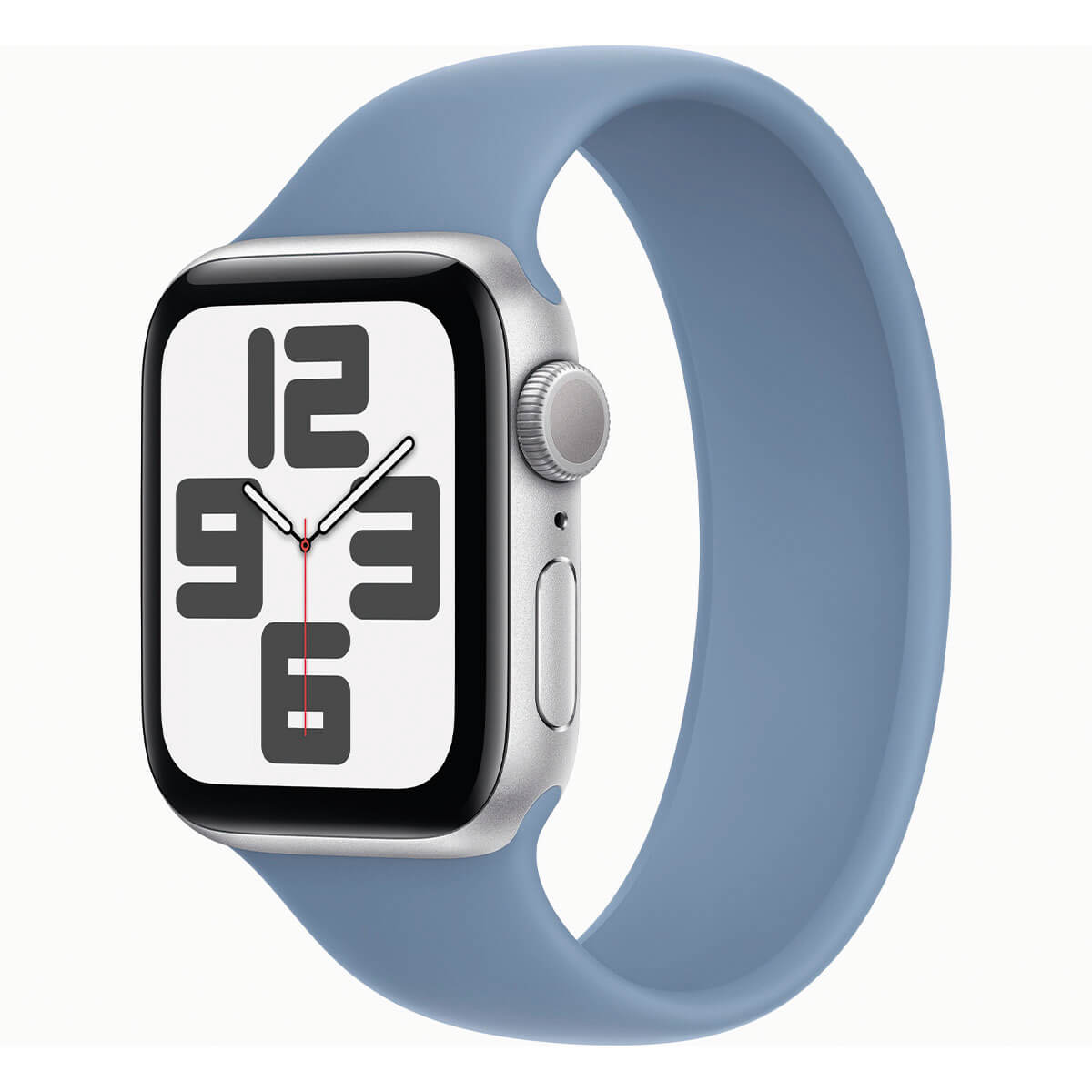 APPLE WATCH SE (2 GEN) 2023 GPS 40MM ALUMINIO PLATA (SILVER) Y CORREA DEPORTIVA LOOP AZUL (WINTER BLUE)