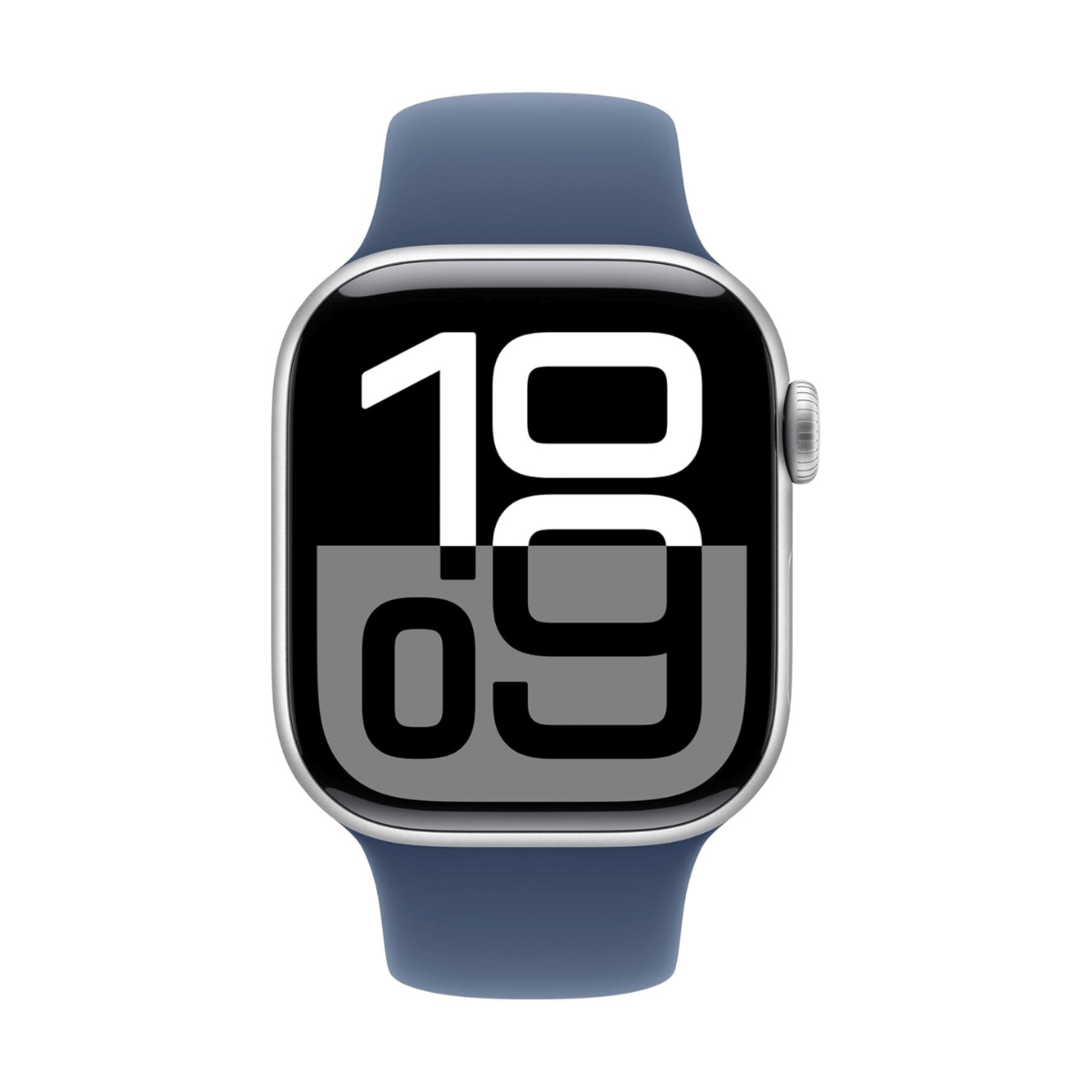 APPLE WATCH SERIES 10 GPS 46MM ALUMINIO PLATA Y CORREA DEPORTIVA AZUL (DENIM) - TALLA S/M | Wearables