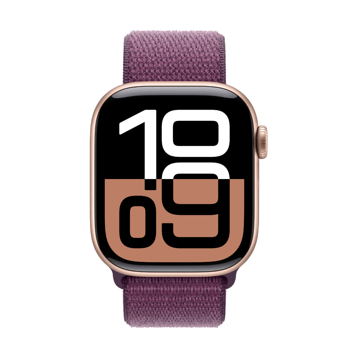 APPLE WATCH SERIES 10 GPS 42MM ALUMINIO ROSA ORO Y CORREA DEPORTIVA LOOP CIRUELA (PLUM) | Wearables