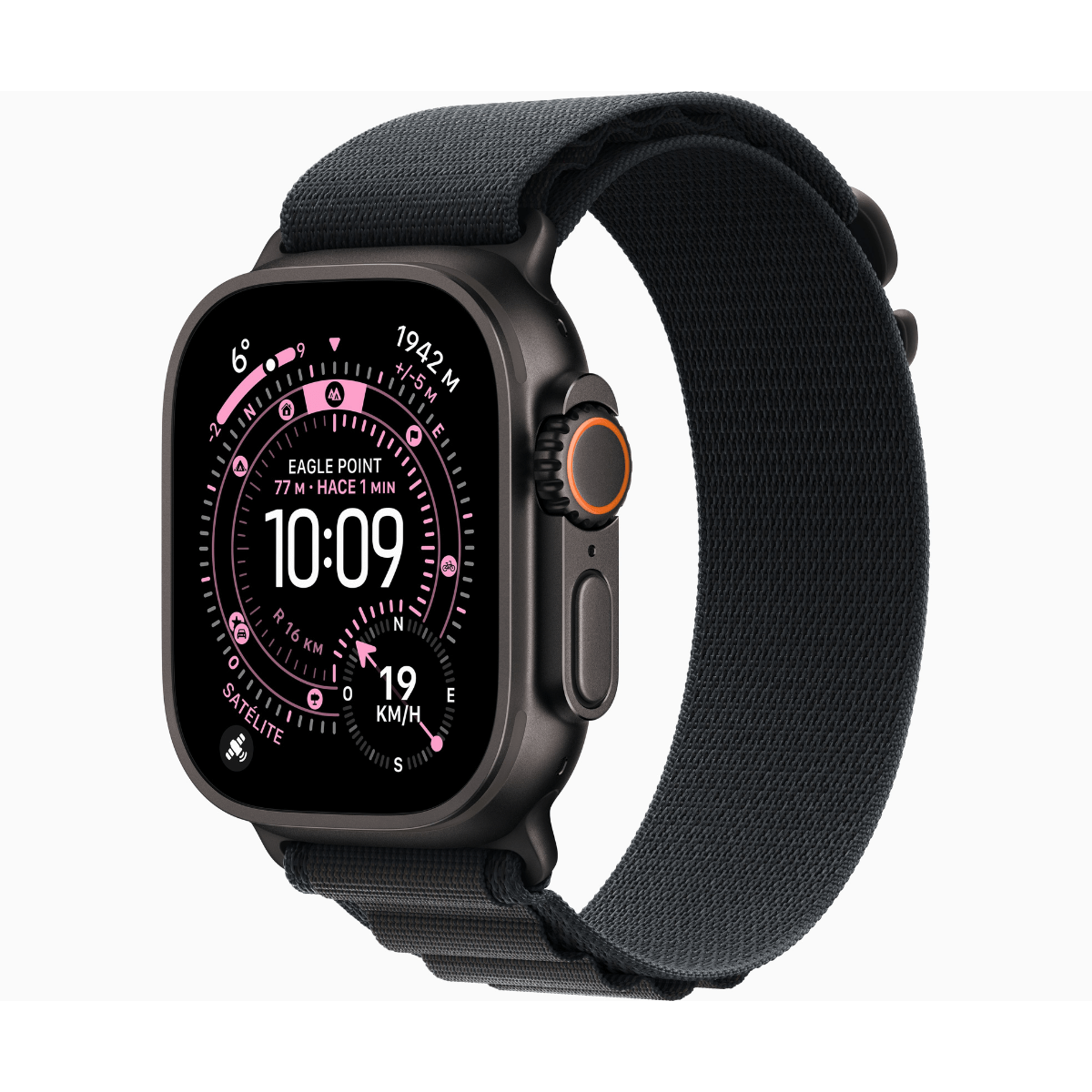 APPLE WATCH ULTRA 3 GPS + CELLULAR 49MM TITANIO NEGRO CON CORREA ALPINE LOOP NEGRA - TALLA S | Wearables