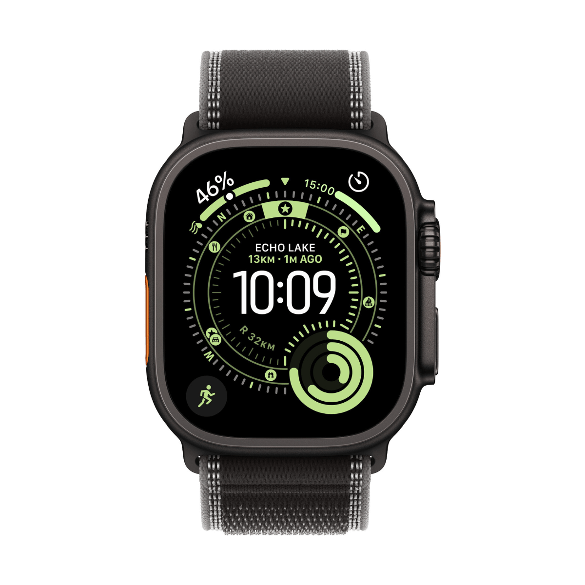 APPLE WATCH ULTRA 3 GPS + CELLULAR 49MM TITANIO NEGRO CON CORREA TRAIL LOOP NEGRA (CHARCOAL) - TALLA M/L | Wearables