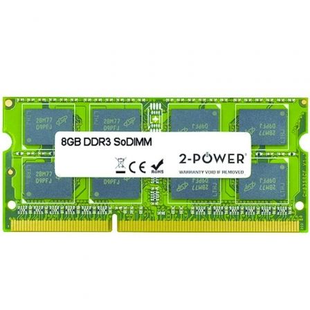 MEMORIA RAM 2-POWER MULTISPEED 8GB/ DDR3L/ 1066/ 1333/ 1600 MHZ/ 1.35V/ CL7/9/11/ SODIMM