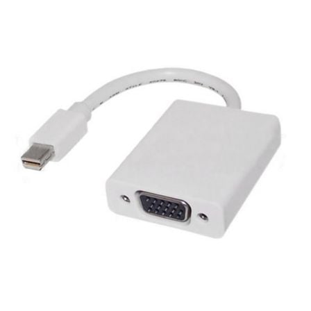 ADAPTADOR VGA A MINI DISPLAYPORT 3GO CMINIDP-VGA - RESOLUCION 1920X1200 / 1080P - 1 METRO