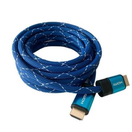 CABLE HDMI 3GO CHDMI320/ HDMI MACHO - HDMI MACHO/ 3M/ AZUL