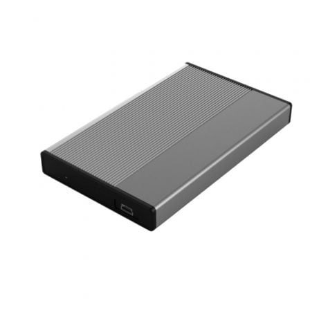 CAJA EXTERNA PARA DISCO DURO DE 2.5" 3GO HDD25GY21/ USB 2.0/ SIN TORNILLOS