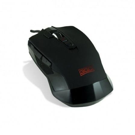 RATON GAMING OPTICO 3GO SCORPION - 8 BOTONES - 800/1200/1600/2000DPI - USB 2.0 - GOMA SUAVE - CABLE 143 CM - NEGRO