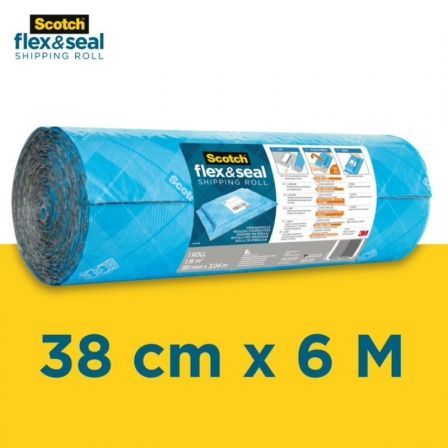 ROLLO DE ENVIO 3M SCOTCH FLEX AND SEAL FS-1520-6-EU / 38CM X 6M