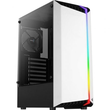 CAJA GAMING SEMITORRE AEROCOOL BIONIC V1 RGB/ BLANCA