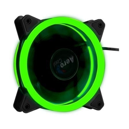 VENTILADOR AEROCOOL REV RGB PRO - 12CM - 1200RPM - 15.1DBA - ILUMINACION ANILLO DUAL - LED 16.8 MILLONES DE COLORES - CONTROL P7