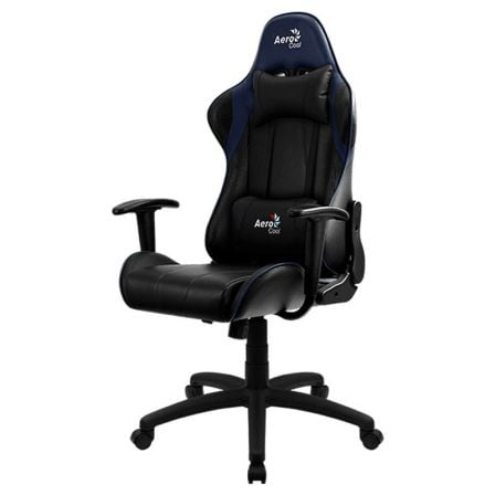 SILLA GAMER AEROCOOL AC100 AIR BLUE - MARCO DE METAL - RESPALDO AJUSTABLE - TECNOLOGIA AIR - PISTON GAS CLASE 3 - HASTA 150KG