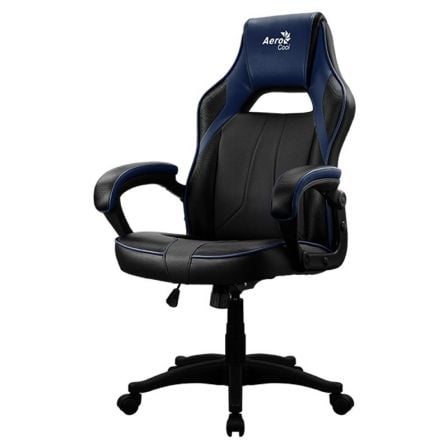 SILLA GAMER AEROCOOL AC40C AIR BLUE - MARCO DE MADERA - ALTURA ASIENTO AJUSTABLE - TECNOLOGIA AIR - PISTON GAS CLASE 3 - HASTA 1