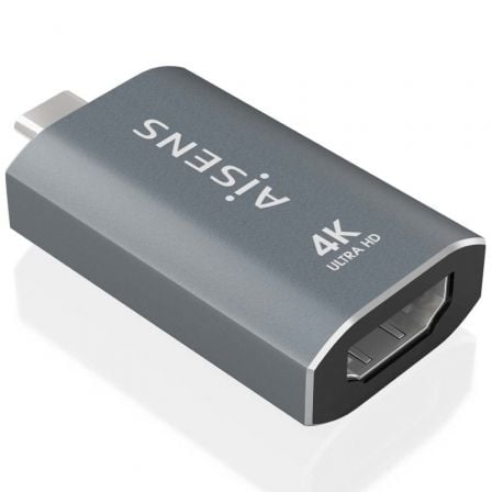 ADAPTADOR USB TIPO-C AISENS A109-0862/ USB TIPO-C MACHO/ HDMI 4K HEMBRA