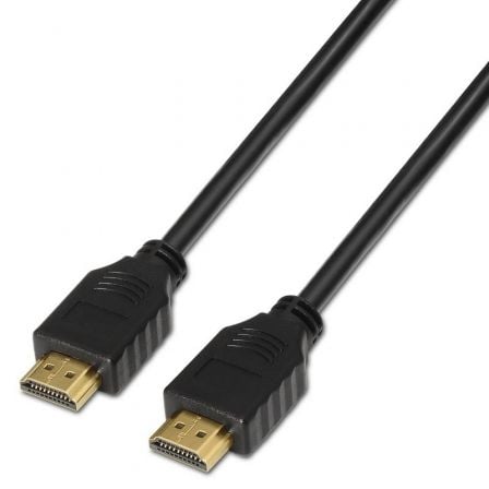 CABLE HDMI 1.4 AISENS A119-0094/ HDMI MACHO - HDMI MACHO/ 1.8M/ NEGRO