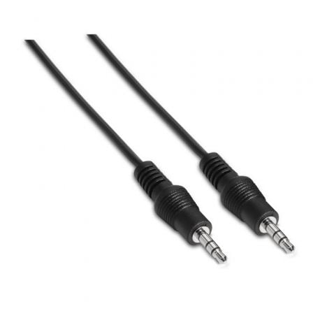 CABLE ESTEREO AISENS A128-0142/ JACK 3.5 MACHO - JACK 3.5 MACHO/ 1.5M/ NEGRO | Cables de audio