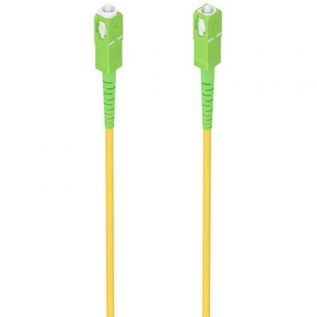 CABLE DE FIBRA OPTICA G657A2 3.0 9/125 SMF AISENS A152-0982/ LSZH/ 5M/ AMARILLO