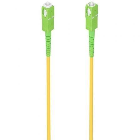 CABLE DE FIBRA OPTICA G657A2 3.0 9/125 SMF AISENS A152-0983/ LSZH/ 7M/ AMARILLO