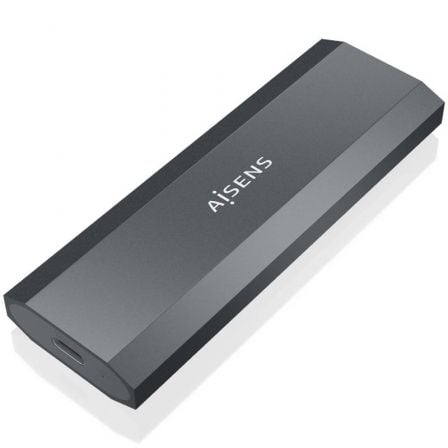 CAJA EXTERNA PARA DISCO SSD M.2 NVME AISENS ASM2-029GR/ USB 3.2/ SIN TORNILLOS