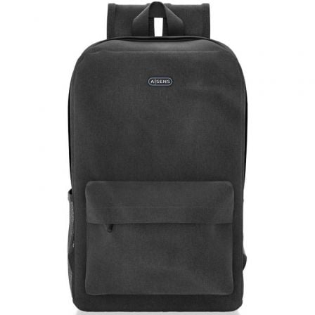 MOCHILA AISENS ASBG-BP080-BK PARA PORTATILES HASTA 15.6"/ NEGRO