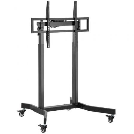 SOPORTE DE SUELO MOTORIZADO CON RUEDAS AISENS FTF100E-271 PARA TV DE 55-100"/ HASTA 120KG