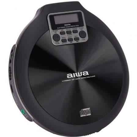 REPRODUCTOR DE CD/CDR/MP3 AIWA WALK PCD-810BK/ NEGRO | Radio cd / radio de bolsillo