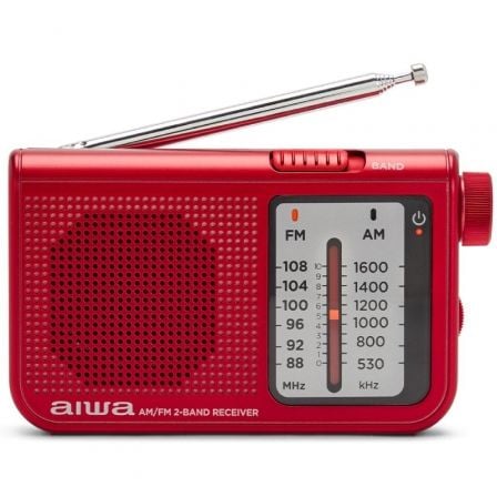 RADIO PORTATIL AIWA RS-55RD/ ROJO