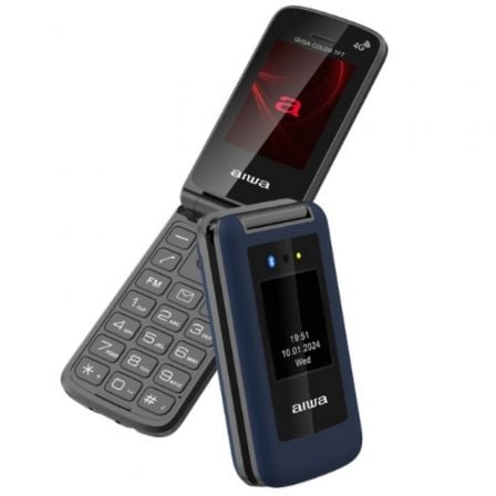 TELEFONO MOVIL AIWA FP-30-4G BL PARA PERSONAS MAYORES/ AZUL