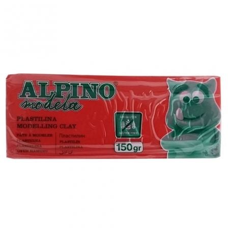 PLASTILINA ALPINO MODELA/ 150G/ ROJA