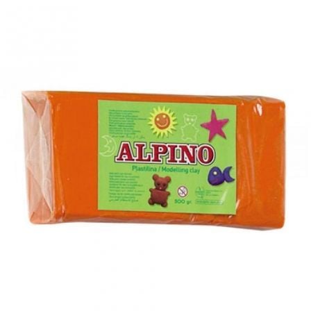 PLASTILINA ALPINO MODELLING CLAY/ 150G/ NARANJA