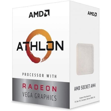 PROCESADOR AMD ATHLON 3000G - 3.5GHZ - SOCKET AM4 - GRAFICA INTEGRADA RADEON VEGA 3