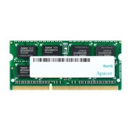 MEMORIA RAM APACER 4GB/ DDR3/ 1600MHZ/ 1.5V/ CL11/ SODIMM