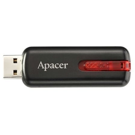 PENDRIVE APACER AH326 32GB BLACK - USB 2.0 - COMPATIBLE WINDOWS/MAC/LINUX