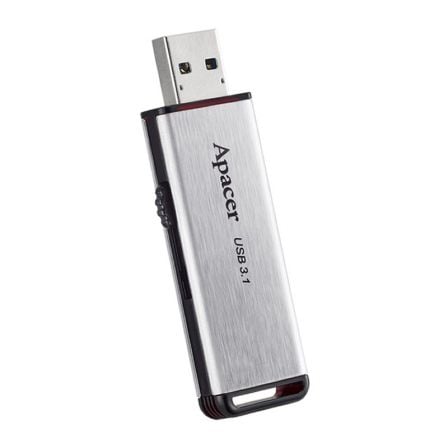 PENDRIVE APACER AH35A 32GB SILVER - USB 3.1 - COMPATIBLE WINDOWS/MAC/LINUX