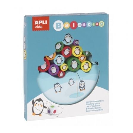 JUEGO DE EQUILIBRIO PINGUINOS APLI KIDS 17203/ 16 PIEZAS