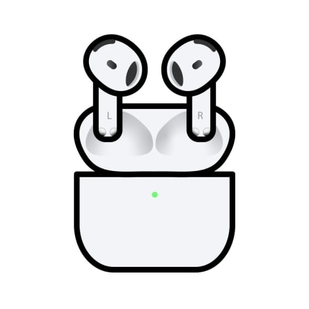 AURICULARES BLUETOOTH APPLE AIRPODS 5/ ESTUCHE DE CARGA INALAMBRICA |