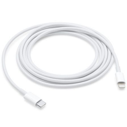 CABLE USB TIPO-C A LIGHTNING APPLE MKQ42ZM/A - 2 METROS