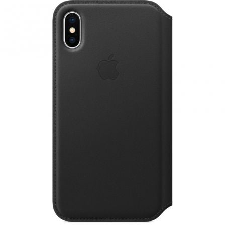 FUNDA IPHONE X LEATHER FOLIO - NEGRO - MQRV2ZM/A | Fundas originales apple para iphone