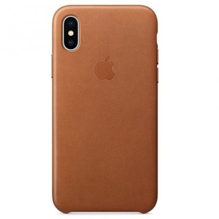 FUNDA IPHONE X LEATHER CASE - MARRON CARAMELO - MQTA2ZM/A | Fundas originales apple para iphone