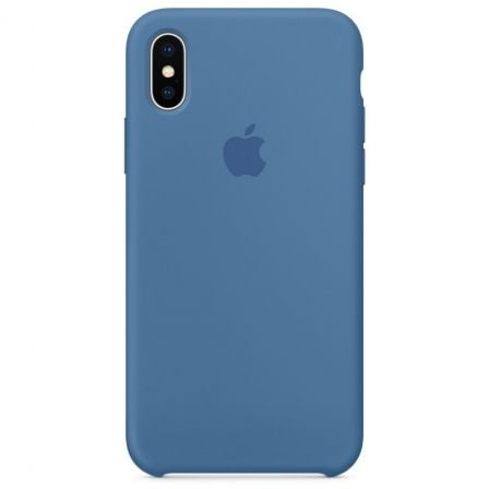 APPLE FUNDA IPHONE X SILICONE CASE - AZUL VAQUERO - MRG22ZM/A