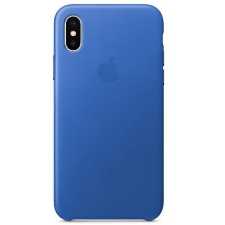 APPLE FUNDA IPHONE X LEATHER CASE - AZUL ELECTRICO - MRGG2ZM/A