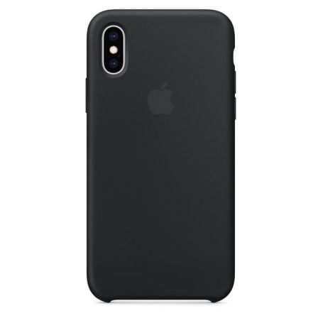 FUNDA APPLE IPHONE XS SILICON CASE - NEGRO - MRW72ZM/A