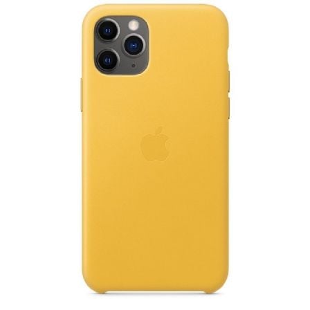 FUNDA APPLE IPHONE 11 PRO LEATHER CASE - AMARILLO CITRICO - MWYA2ZM/A