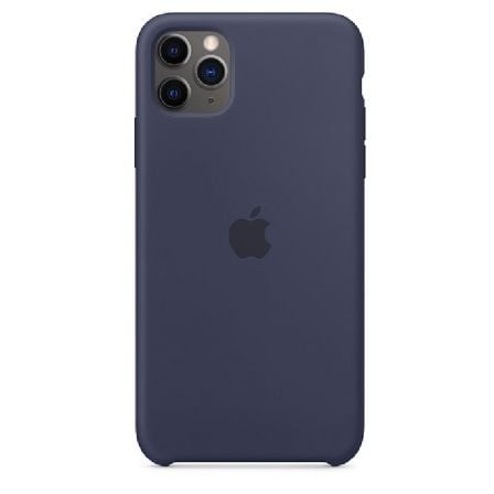 FUNDA APPLE IPHONE 11 PRO MAX SILICONE CASE - AZUL MEDIANOCHE - MWYW2ZM/A | Fundas originales apple para iphone