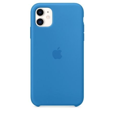 FUNDA APPLE IPHONE 11 SILICONE CASE - AZUL SURFERO