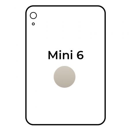 IPAD MINI 8.3 2021 WIFI CELL/ A15 BIONIC/ 256GB/ 5G/ BLANCO ESTRELLA - MK8H3TY/A